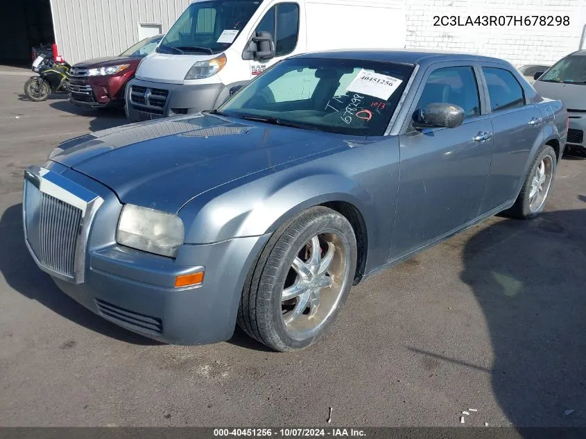 2C3LA43R07H678298 2007 Chrysler 300