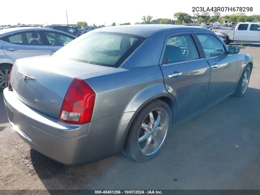 2C3LA43R07H678298 2007 Chrysler 300