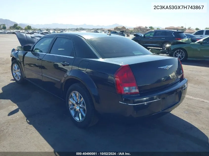 2C3KA53GX7H743867 2007 Chrysler 300 Touring