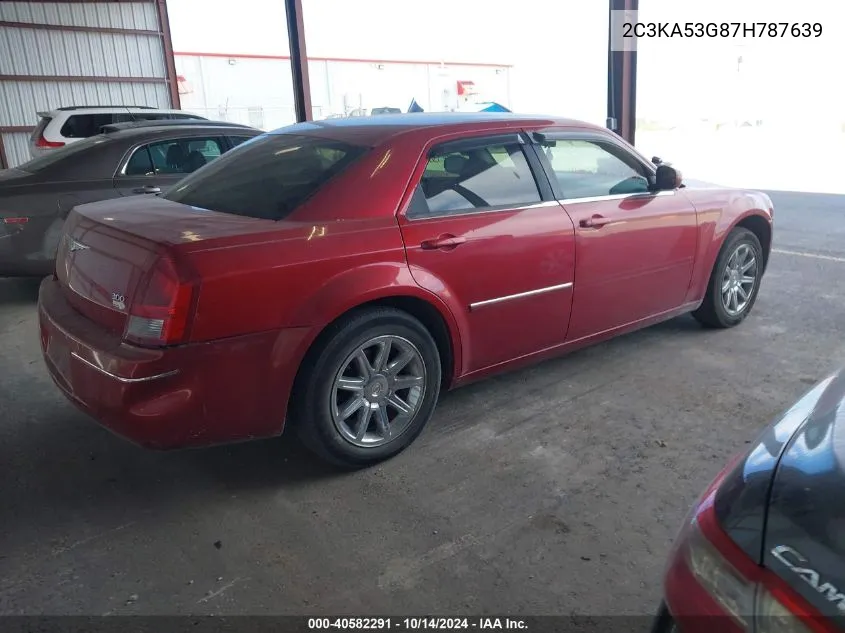 2007 Chrysler 300 VIN: 2C3KA53G87H787639 Lot: 40582291