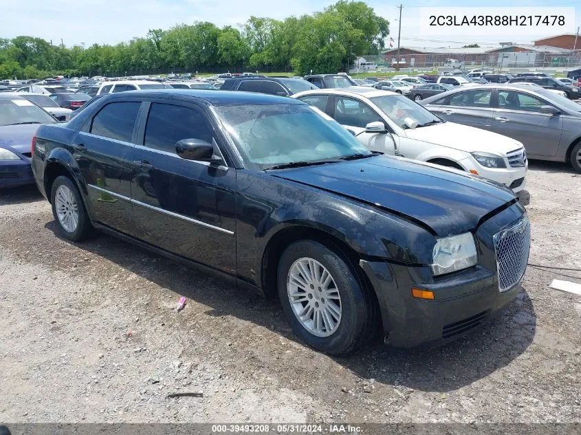 2C3LA43R88H217478 2008 Chrysler 300 Lx