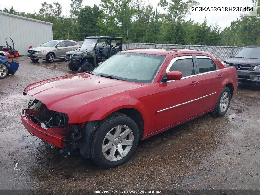 2008 Chrysler 300 Touring VIN: 2C3KA53G18H236454 Lot: 39931793