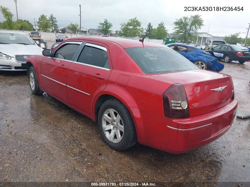 2008 Chrysler 300 Touring VIN: 2C3KA53G18H236454 Lot: 39931793