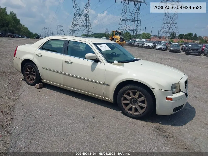 2008 Chrysler 300 Touring VIN: 2C3LA53G08H245635 Lot: 40043104