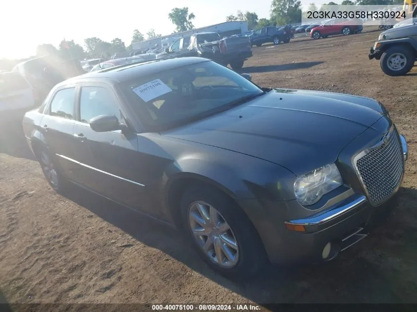 2008 Chrysler 300 Limited VIN: 2C3KA33G58H330924 Lot: 40075100