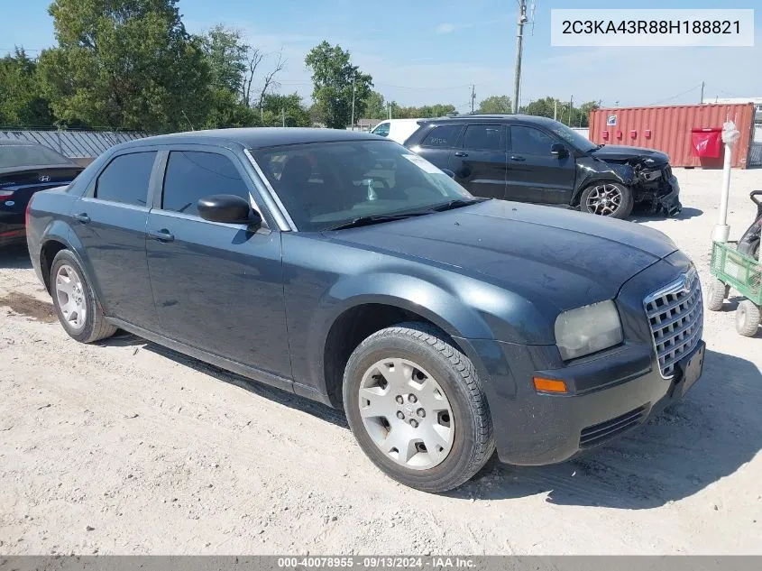 2C3KA43R88H188821 2008 Chrysler 300 Lx