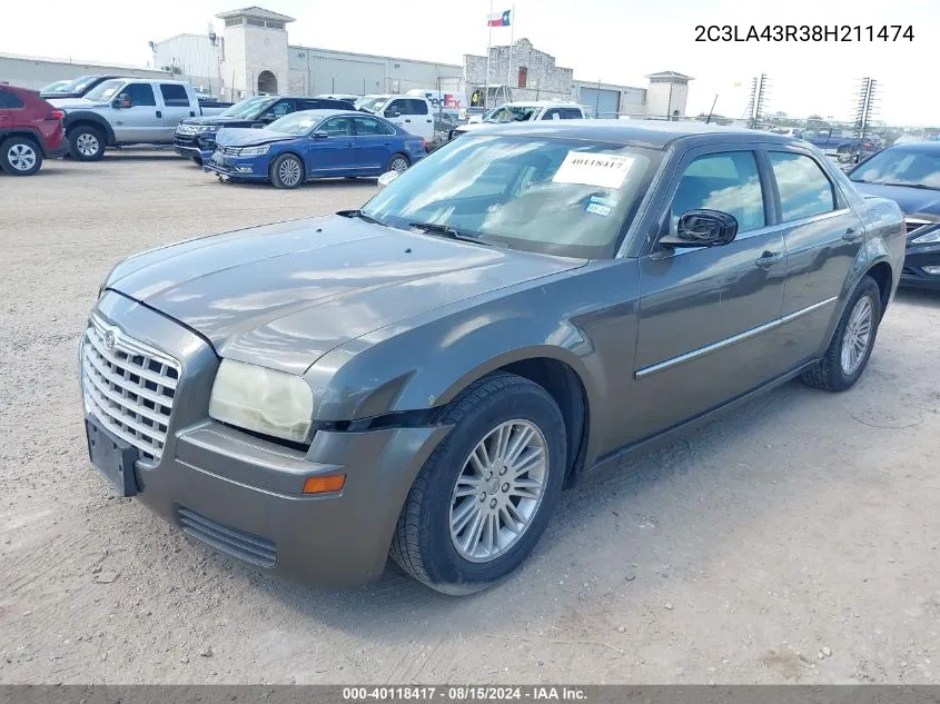 2C3LA43R38H211474 2008 Chrysler 300 Lx