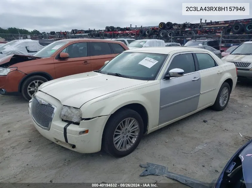 2C3LA43RX8H157946 2008 Chrysler 300 Lx