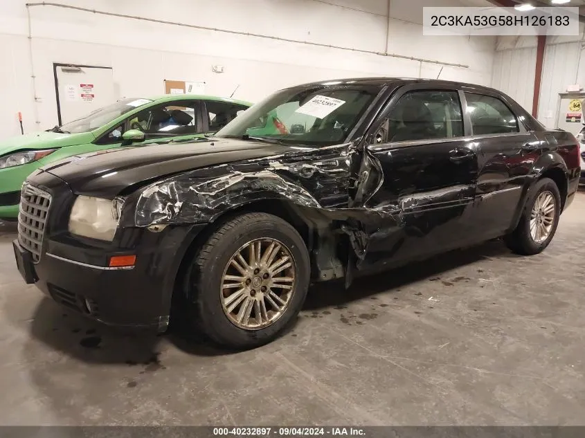 2008 Chrysler 300 Touring VIN: 2C3KA53G58H126183 Lot: 40232897