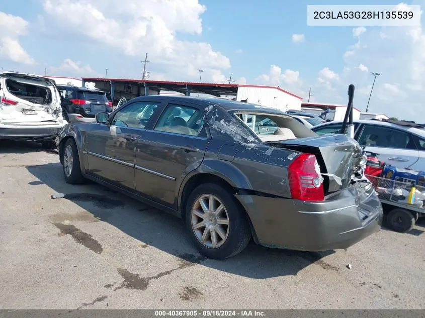 2008 Chrysler 300 Touring VIN: 2C3LA53G28H135539 Lot: 40367905