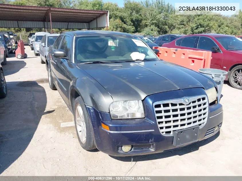 2008 Chrysler 300 Lx VIN: 2C3LA43R18H330043 Lot: 40631296