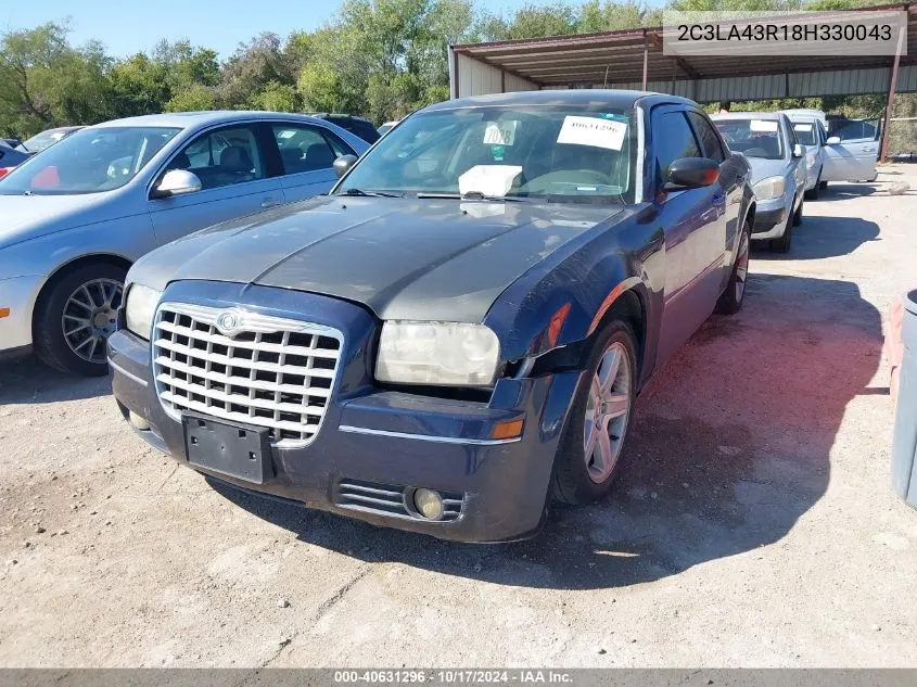 2008 Chrysler 300 Lx VIN: 2C3LA43R18H330043 Lot: 40631296