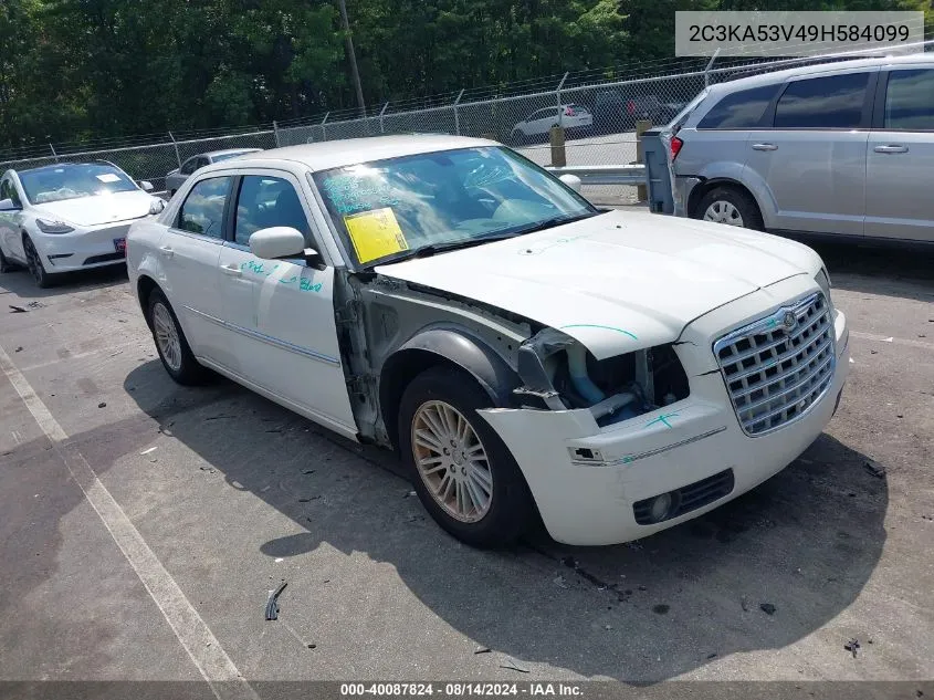 2009 Chrysler 300 Touring VIN: 2C3KA53V49H584099 Lot: 40087824