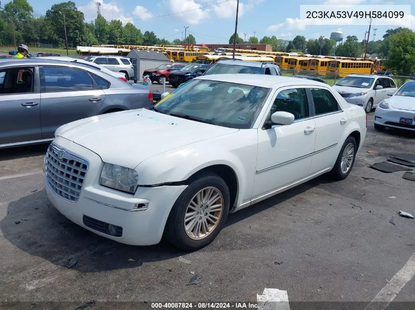 2009 Chrysler 300 Touring VIN: 2C3KA53V49H584099 Lot: 40087824