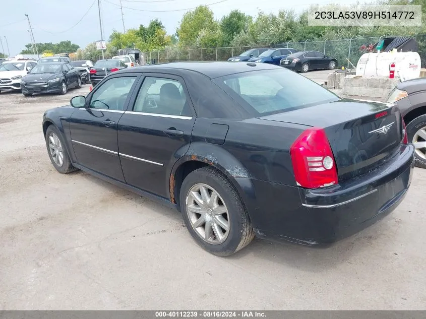 2C3LA53V89H514772 2009 Chrysler 300 Touring