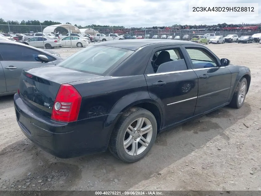 2009 Chrysler 300 Lx VIN: 2C3KA43D29H528812 Lot: 40275221