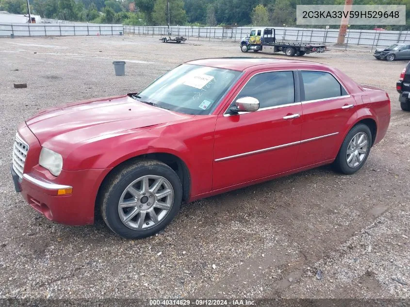 2009 Chrysler 300 Limited VIN: 2C3KA33V59H529648 Lot: 40314829