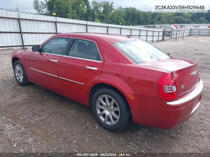 2009 Chrysler 300 Limited VIN: 2C3KA33V59H529648 Lot: 40314829