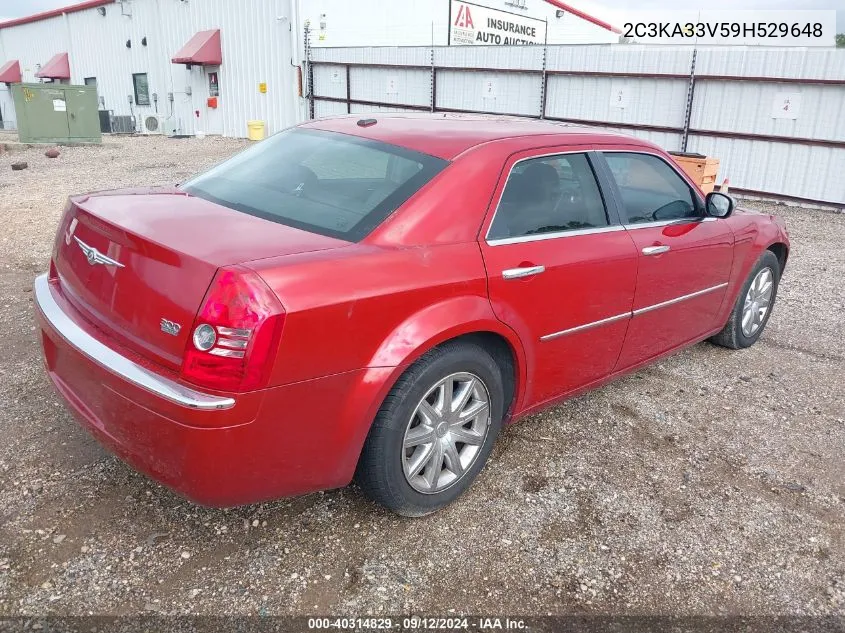 2009 Chrysler 300 Limited VIN: 2C3KA33V59H529648 Lot: 40314829