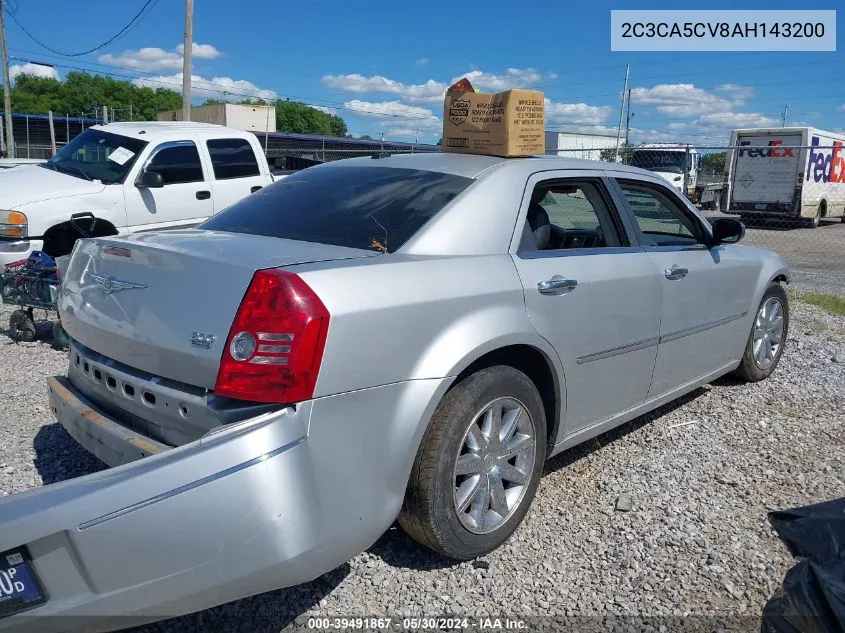 2010 Chrysler 300 Touring/Signature Series/Executive Series VIN: 2C3CA5CV8AH143200 Lot: 39491867