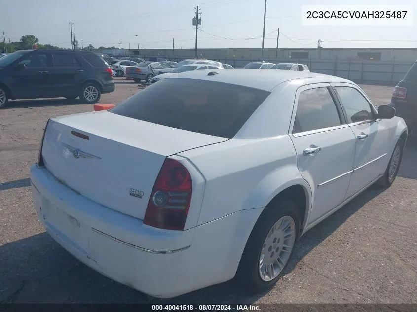 2010 Chrysler 300 Touring/Signature Series/Executive Series VIN: 2C3CA5CV0AH325487 Lot: 40041518