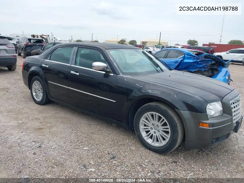 2010 Chrysler 300 Touring VIN: 2C3CA4CD0AH198788 Lot: 40149026