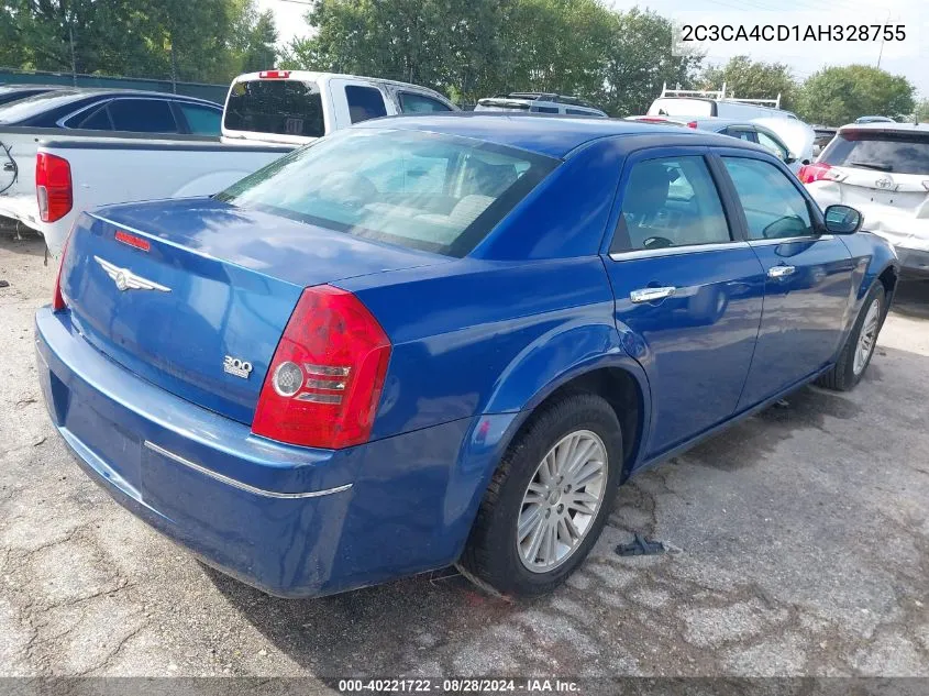 2010 Chrysler 300 Touring VIN: 2C3CA4CD1AH328755 Lot: 40221722