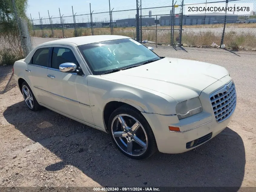 2010 Chrysler 300 Touring VIN: 2C3CA4CD6AH215478 Lot: 40328240