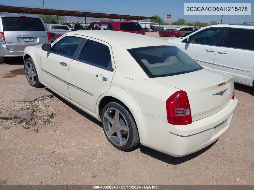 2010 Chrysler 300 Touring VIN: 2C3CA4CD6AH215478 Lot: 40328240