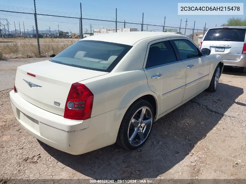 2010 Chrysler 300 Touring VIN: 2C3CA4CD6AH215478 Lot: 40328240