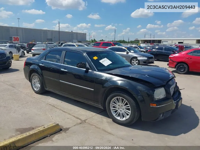 2010 Chrysler 300 Touring/Signature Series/Executive Series VIN: 2C3CA5CV3AH209443 Lot: 40395212