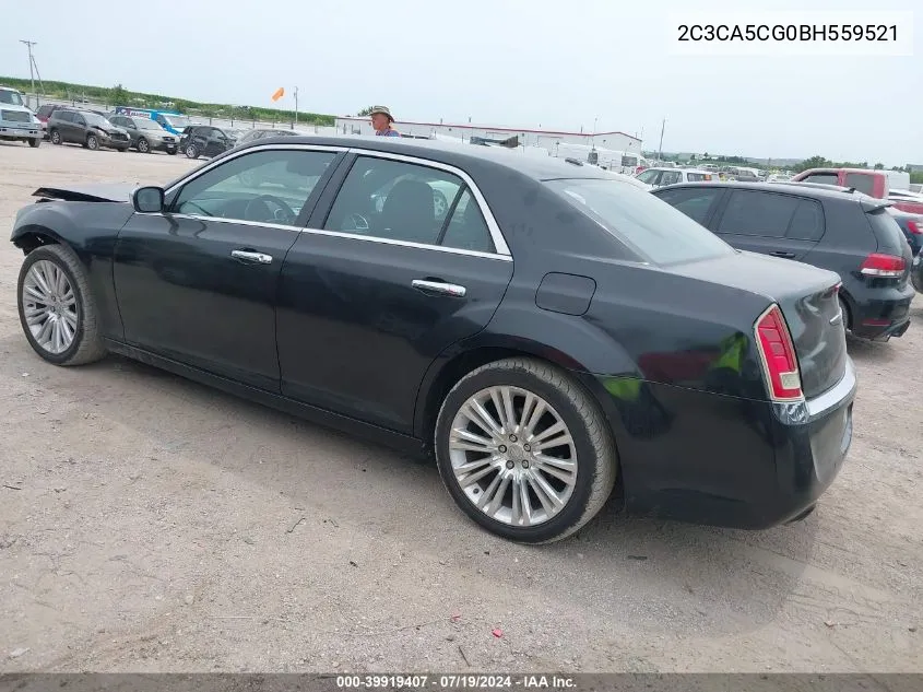 2C3CA5CG0BH559521 2011 Chrysler 300 Limited