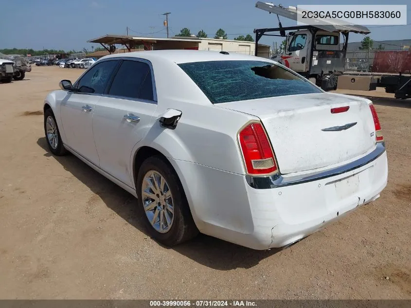 2C3CA5CG0BH583060 2011 Chrysler 300 Limited