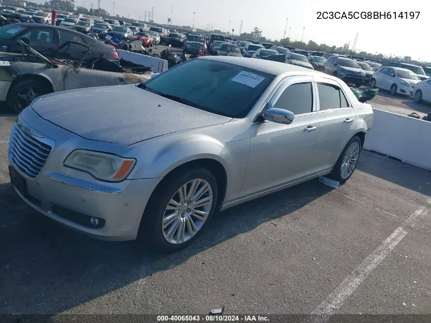 2011 Chrysler 300 Limited VIN: 2C3CA5CG8BH614197 Lot: 40065043