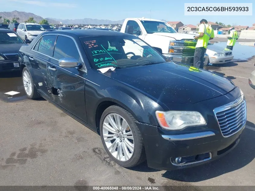 2C3CA5CG6BH593933 2011 Chrysler 300 Limited