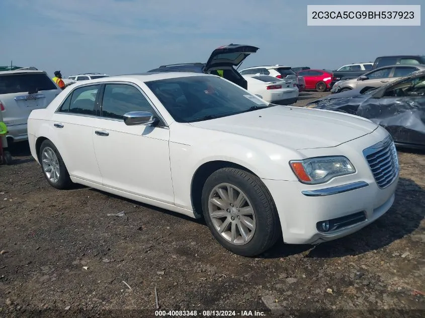 2011 Chrysler 300 Limited VIN: 2C3CA5CG9BH537923 Lot: 40083348