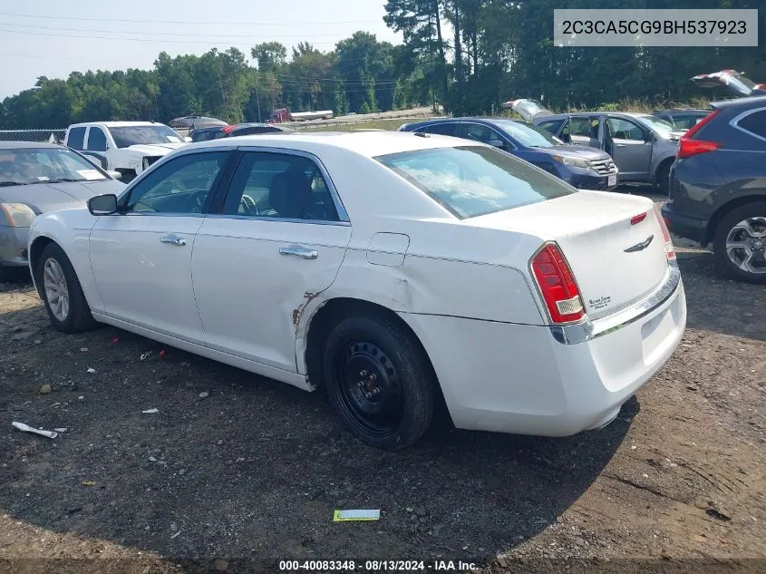 2011 Chrysler 300 Limited VIN: 2C3CA5CG9BH537923 Lot: 40083348