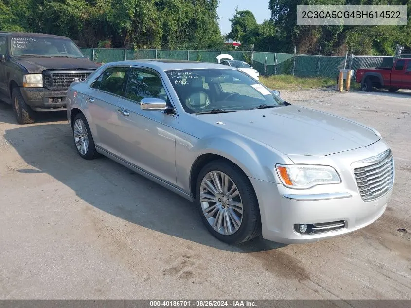 2011 Chrysler 300 Limited VIN: 2C3CA5CG4BH614522 Lot: 40186701