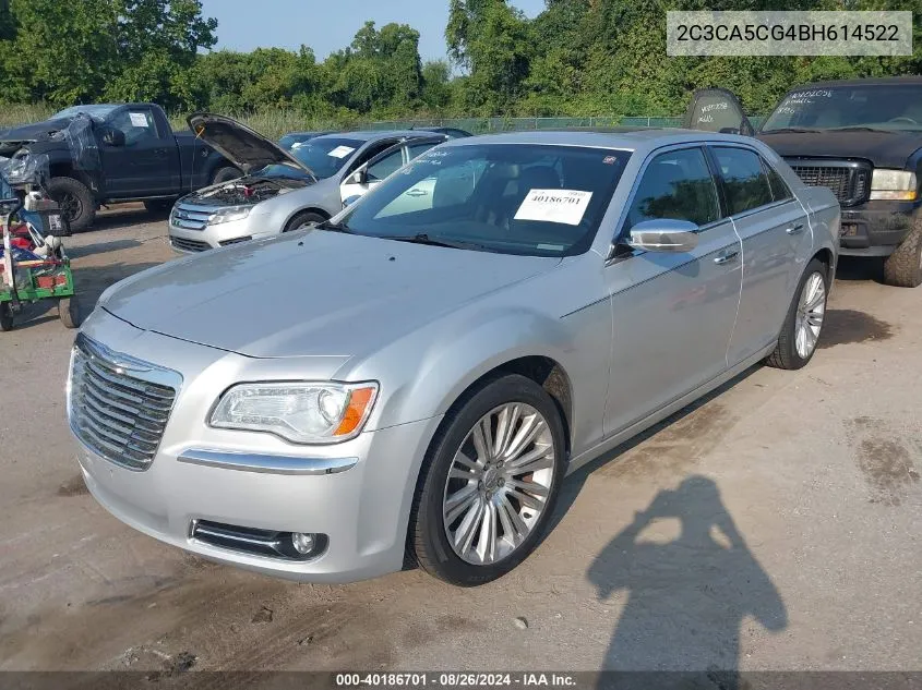 2011 Chrysler 300 Limited VIN: 2C3CA5CG4BH614522 Lot: 40186701