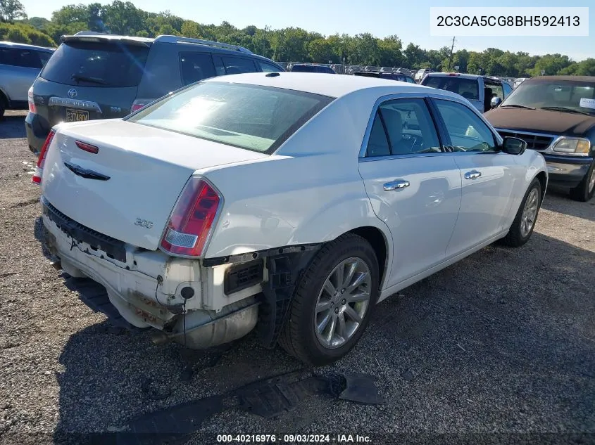 2C3CA5CG8BH592413 2011 Chrysler 300 Limited