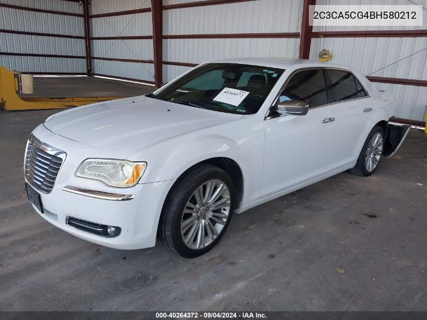 2C3CA5CG4BH580212 2011 Chrysler 300 Limited