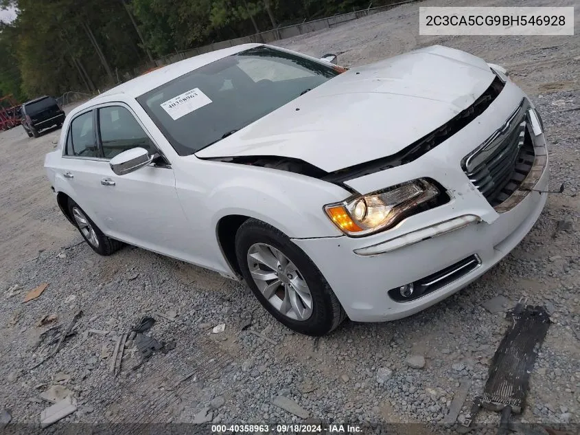 2011 Chrysler 300 Limited VIN: 2C3CA5CG9BH546928 Lot: 40358963