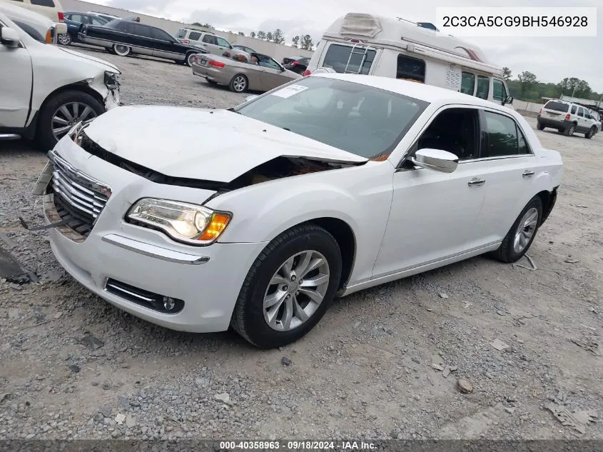 2011 Chrysler 300 Limited VIN: 2C3CA5CG9BH546928 Lot: 40358963