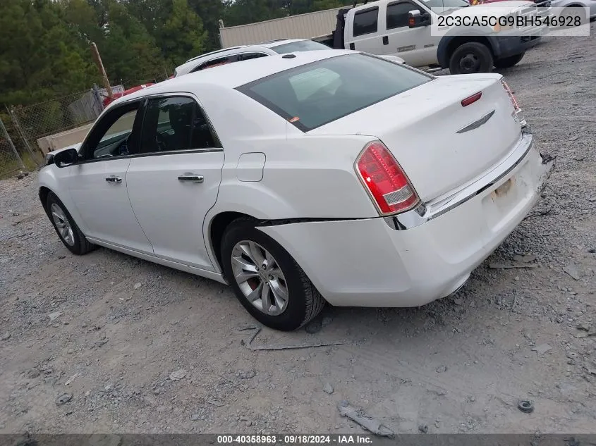 2011 Chrysler 300 Limited VIN: 2C3CA5CG9BH546928 Lot: 40358963