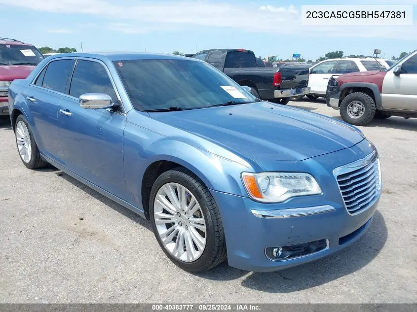 2C3CA5CG5BH547381 2011 Chrysler 300 Limited