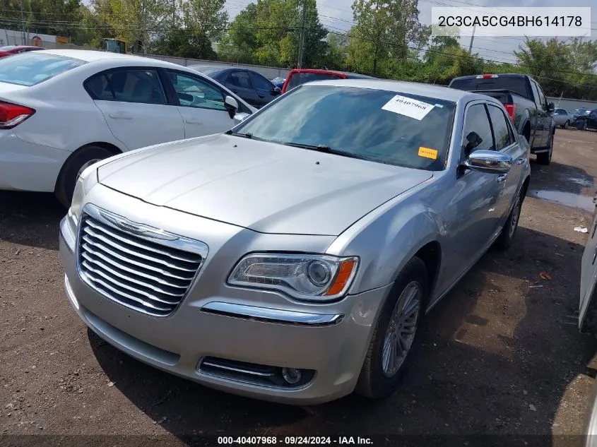 2011 Chrysler 300 Limited VIN: 2C3CA5CG4BH614178 Lot: 40407968