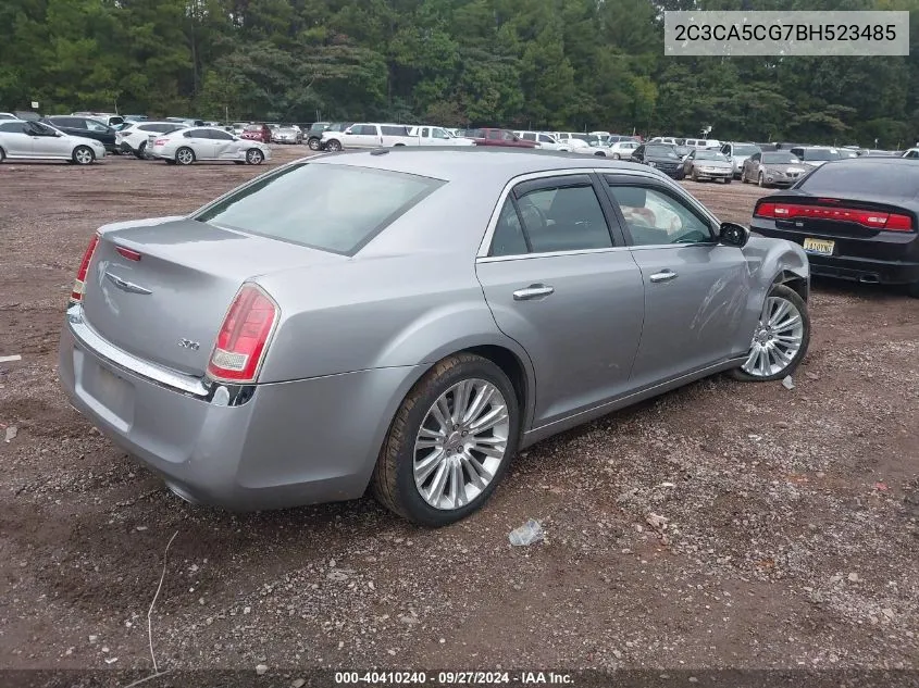 2011 Chrysler 300 Limited VIN: 2C3CA5CG7BH523485 Lot: 40410240