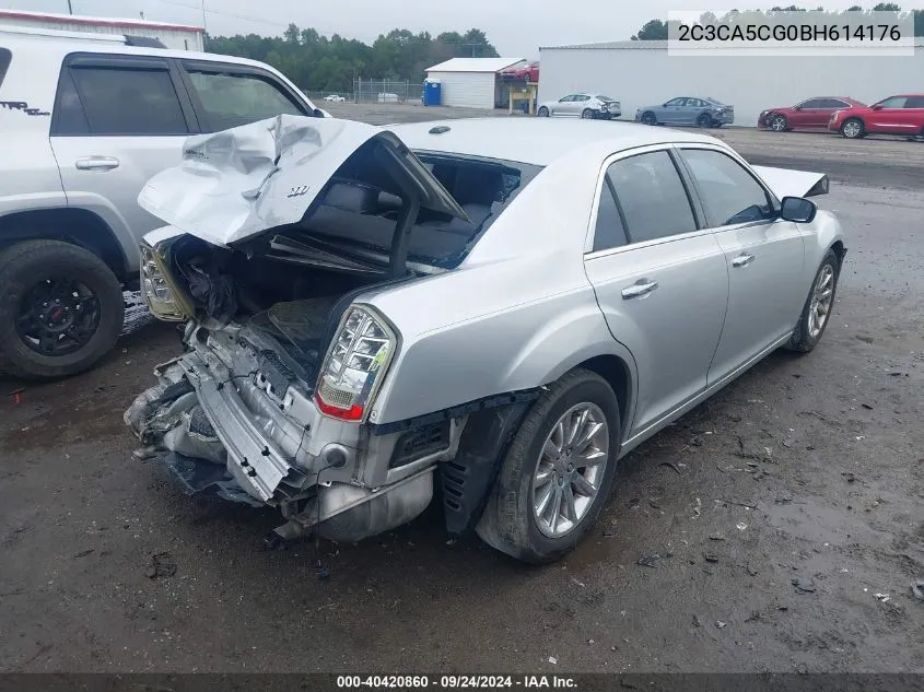 2011 Chrysler 300 Limited VIN: 2C3CA5CG0BH614176 Lot: 40420860