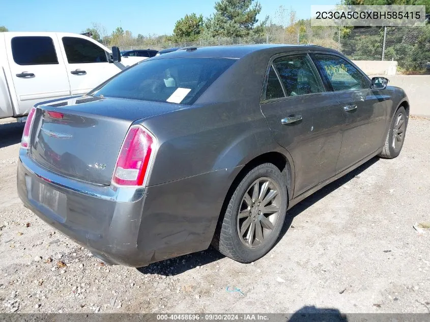 2C3CA5CGXBH585415 2011 Chrysler 300 Limited