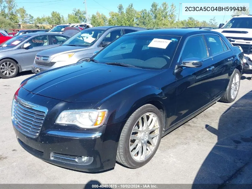 2011 Chrysler 300 Limited VIN: 2C3CA5CG4BH599438 Lot: 40480575